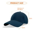 thumbnail image 2 of Sombrero de béisbol de algodón Hardtop Sombrero de protección solar sólido para hombres y mujeres Sombrilla Sombrero de lengua de pato Sombrero de béisbol MFZFUKR BST3035341-4, 2 of 6