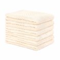 thumbnail image 1 of Unique Bargains 100% Cotton 6-Pack Washcloth Face Towels 13" x 13" Beige, 1 of 8