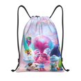thumbnail image 1 of Pofeuu Trolls Band Together for Water-Resistant 210D Drawstring Bag Compact Foldable Design Gym Yoga Travel Essentials Lightweight Carryall-Small, 1 of 6