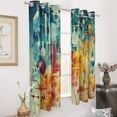 thumbnail image 2 of Chemistry Formulas Modern Window for Living Room Curtains for Child Bedroom Kitchen Decor Blinds Drapes, 2 of 7