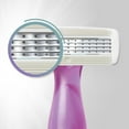 thumbnail image 2 of BIC Soleil Escape Women's Disposable Razors, 4 Blade Razor, Moisture Strip With 100% Natural Almond Oil, Lavender and Eucalyptus Scented Handles, 2 of 4
