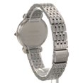 thumbnail image 2 of Seiko SFQ801 Essentials Stainless Steel Silver Patterned Dial Women's Quartz Watch, 2 of 3