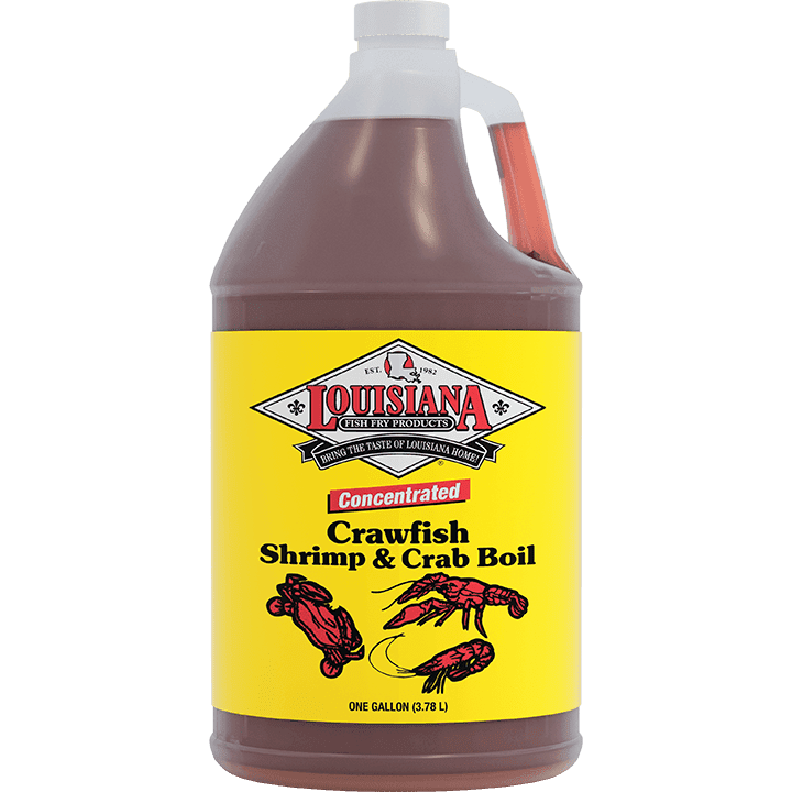 Louisiana Fish Fry Crawfish Crab & Shrimp Boil Liquid Gallon