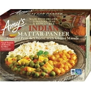 Amy's Indian Mattar Paneer Microwave Meal, 10 Oz
