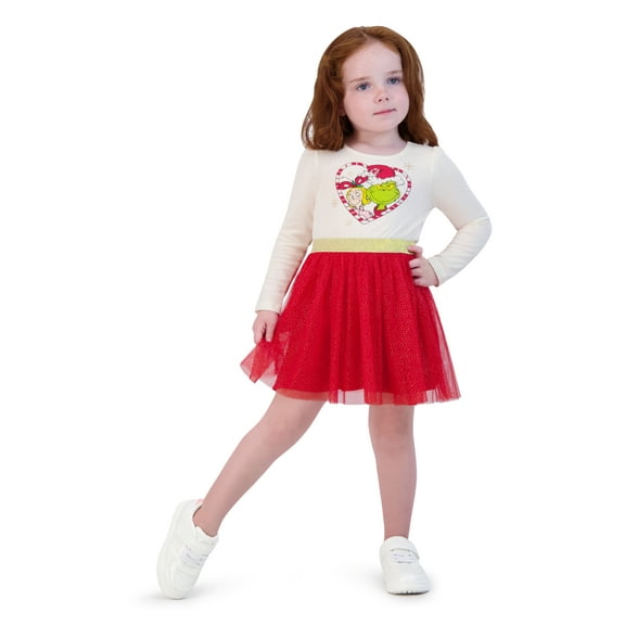 The Grinch Toddler Girl Tutu Dress, Sizes 12M-5T