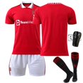 thumbnail image 2 of 22/23 Manchester-united Home Jerseys Children's Football Training Suit Set, 2 of 5