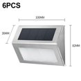 thumbnail image 2 of 6 luces solares para jardín, decoración de jardín, luces para escaleras, luces para pared de patio, 2 of 5
