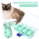 thumbnail image 3 of Juego de 4 zapatos antiarañazos para gatos, bolsa de aseo, protector de patas para mascotas para bañarse, 3 of 9