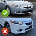 thumbnail image 6 of Stay Tuned Performance For 2011-2014 Acura TSX Matt Black Front Bumper Spoiler Splitter Lip STP-Style, 6 of 6