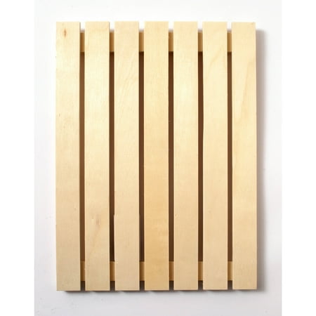 Plaid Wood Surfaces, Small Pallet Plaque, size: 9 1/2 " x 13