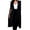Black, variant on Jiyugala Women's Overcoat Loose Long Cloak Coat Solid Cape Sleeve Cardigan Jacket Trench Outwear