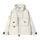 thumbnail image 1 of Chaquetas y abrigos casuales con capucha de manga larga para mujer, camisetas lisas, blusas de manga larga, blusas casuales, chaquetas cortavientos, chaquetas con capucha, conjuntos para senderismo al, 1 of 2