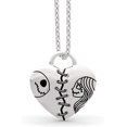 thumbnail image 1 of Jeulia Jack Skellington y Sally Collar "La pesadilla antes de Navidad" Colgante Collar Jack Skellington Joyería de Halloween Joyería romántica Regalo Ormromra XMWJ134, 1 of 7