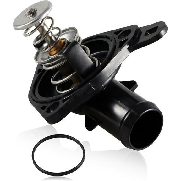 Thermostat Housing Kit Assembly Fit for Honda CR-V 2.4L Civic Acura RSX 2.0L Replace#: 19301PNA003 1430814