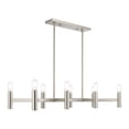 thumbnail image 4 of Livex Lighting - Copenhagen - 8 Light Linear Chandelier in Mid Century Modern, 4 of 11