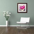 thumbnail image 3 of Trademark Fine Art " Pink Poppy I " Canvas Art by Color Bakery White Matte, Wood Frame, 3 of 4
