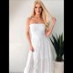 thumbnail image 5 of Vestido de Verano para Mujer, Estilo Bohemio, Informal, con Espalda Descubierta, Bandeau, Volantes y , para Playa S, 5 of 9