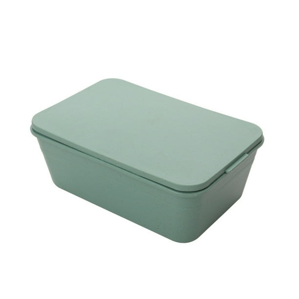 Recipiente Para Almacenar Alimentos Recipiente hermético de plástico apilable de 1 cuarto de galón para almacenar alimentos,con tapa,ideal para preparar comidas y organizar la despensa (1 pieza). Rkxz