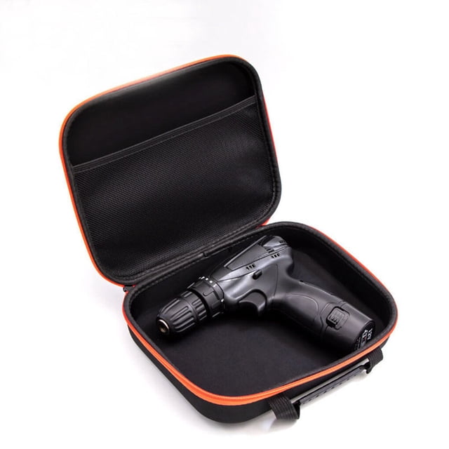 Tools Bag Shock-proof Empty Storage Drill Organizer Zipper Closure Work Pouch Reusable Household Technician Organization Case Small