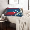 thumbnail image 6 of Daiia Astronaut Runs Forward Bedding Waterproof Pillow Protector Zippered Queen – Bed Bug Proof Pillow Encasement-20"x30", 6 of 6