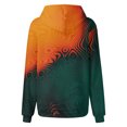 thumbnail image 4 of Vedolay Sweatshirt for Women Fashion Quarter Zip Hoodie Sweater Teen Girls Fall Y2k Clothes Jackets for Women Orange,2XL, 4 of 4