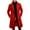 A-3 Red, variant on Mens Long Trench Coat Slim Fit Double Long Jacket Fall Classic Long Jacket Overcoat Outerwear Clothes, Khaki, Size M