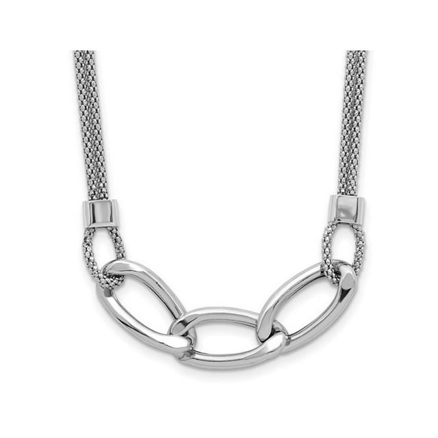 Collier Fantaisie Multi-Brins en Argent Sterling (16 Pouces)