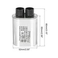 thumbnail image 2 of Unique Bargains Microwave Capacitor Replacement High Voltage Oven Capacitor 2100VAC 0.85uf, 2 of 5