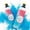 Blue, variant on 1.5LB Gender Reveal Party Blue Powder Spray Bottles Set, 2 Pack, Baby Gender Announcement Party Supplies