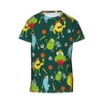 thumbnail image 4 of Wukai Sport Monster Youth Unisex Short Sleeve T-Shirt for Boys, Girls, Teens, and Kids-Medium, 4 of 7