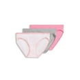 thumbnail image 1 of Jockey Bikini Logo Extensible en Coton Biologique pour Femmes - Lot de 3, 1 of 5