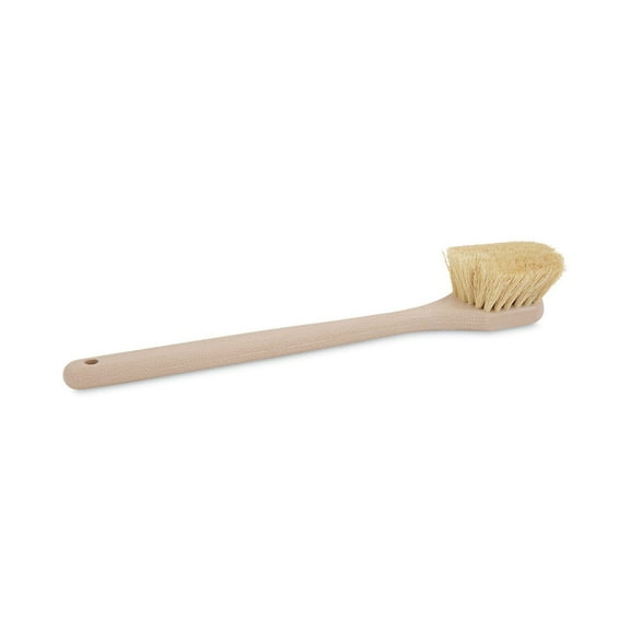 Utility Brush, Tampico Fill, 20" Long, Tan Handle