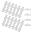 thumbnail image 1 of KONTONTY de Clôture Décorative en PVC Blanche pour Jardin Usage Extérieur, 1 of 8