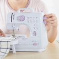 thumbnail image 2 of Multi Functional Household Mini Desktop Electric Sewing Machine, Portable Operation, Thick Lock Edge US Plug, 2 of 6