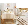 thumbnail image 4 of sruoe Tablecloth, Rectangle Tablecloths, Waterproof Oilproof Washable Foldable Modern Tablecloths, Table Cloth for Dining, Home, Party, Picnic, Nylon Spandex, 4 of 5