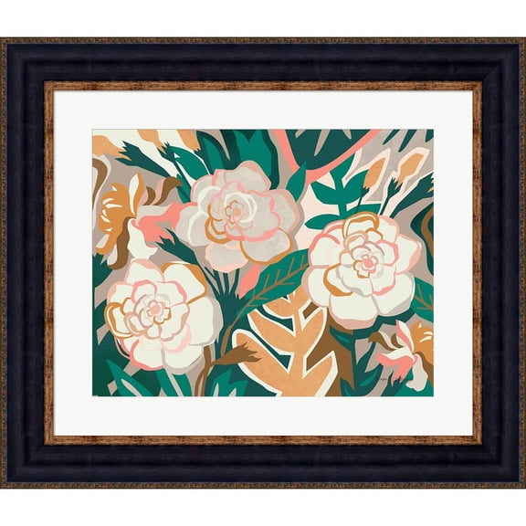 Great Art Now Gardenia I by Megan Gallagher, Framed Wall Art, 31W x 26.5H, Flowers Art