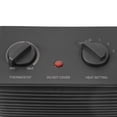 thumbnail image 6 of Sunko Black 1500W Electric 2-Speed Forced Air Heater with Adjustable Thermostat, 6 of 11