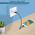 thumbnail image 4 of USB Charger Wall Plug, [5Pack-1Port] Fast Charging Outlet AC Power Adapter Block Cube for iPhone, iPad, Samsung, Camera, Android or Type C Phones & Tablets Charge Multiple USB Hub Station Base, 4 of 10