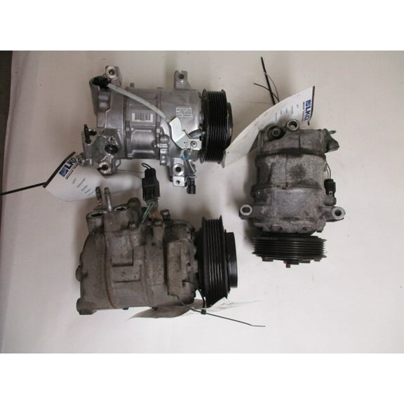 Pre-Owned Ford Fusion Mercury Milan A/C AC Air Conditioner Compressor 129K OEM LKQ - Verify Specific Vehicle Fitment In Description - (Good)