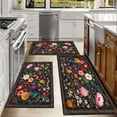 thumbnail image 6 of Kitchen Rugs Sets of 3 Non Slip Washable Kitchen Mats for Floor, Waterproof Kitchen Runner Rug, Floor Mat Carpet for Entryway, Laundry, Sink, Hallway, Bathroom, 6 of 12