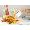 thumbnail image 2 of Kook Gravy Boat and Tray, Ceramic Make, 17oz, White, 2 of 5