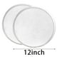 thumbnail image 2 of Pantalla de Pizza, Bandeja de Pizza, Bandeja de Pizza para Horno, Bandeja de Pizza, Pantalla de Pizza Antiadherente de Aluminio con Borde Sin Costura de 12 Pulgadas (12 Piezas), 2 of 5