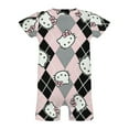 thumbnail image 5 of Hello Kitty Baby Boy Girl Romper Short Sleeve Cotton Bodysuit Outfits Jumpsuit Summer One Piece Clothes, 5 of 8