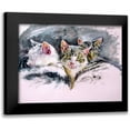thumbnail image 1 of Kovacs, Anna Brigite 24x19 Black Modern Framed Museum Art Print Titled - Our Cats, 1 of 5