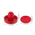 thumbnail image 2 of TABLZONE High Density Air Hockey Pucks and Pushers Replacement Set for Tabletop Hockey Accessories, 1 Set, 2 of 6