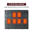 thumbnail image 4 of Graflsoa Polyester Heated Blanket, Compact & Lightweight, 138x112cm, Easy Storage, 600g, Includes 1 Heating Blanket, 4 of 7
