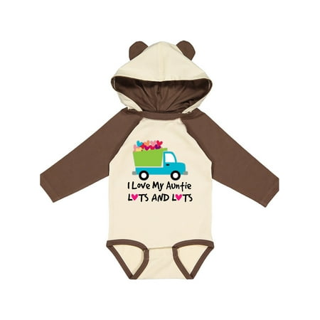 

Inktastic Auntie Gift for Nephew Gift Baby Boy Long Sleeve Bodysuit