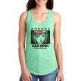 thumbnail image 1 of Sad Soul Manga Girl Racerback Tank Women -Image by Shutterstock, Female Large, 1 of 4