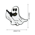 thumbnail image 2 of Halloween & Metal Brooch Unique Design for Costume Accessory or Everyday Style Non Tarnish, 2 of 8