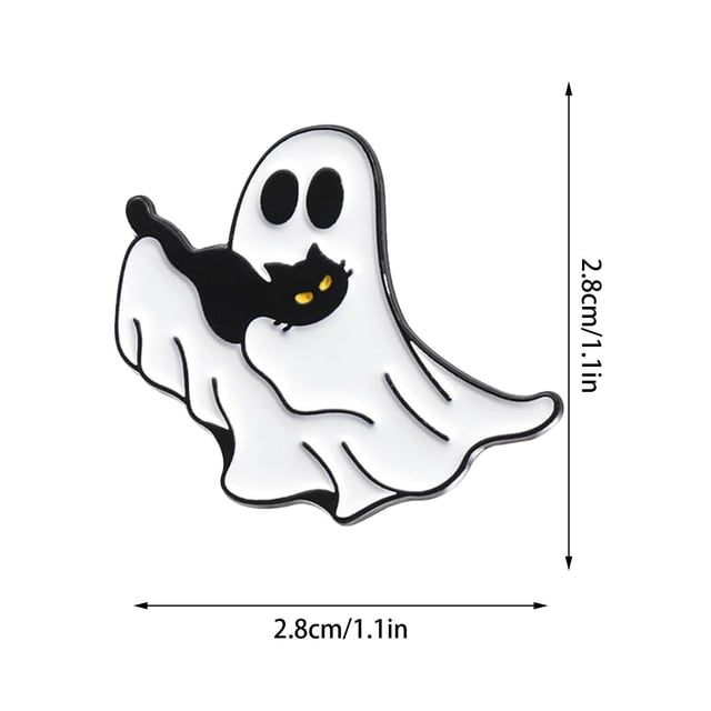 JJKBVCLO Halloween & Metal Brooch Unique Design For Costume Accessory Or Everyday Style Elegance Non Tarnish